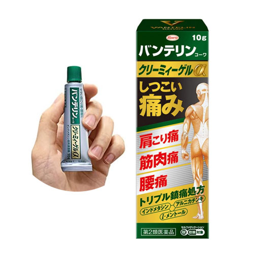 반테린 코아 크림 겔a  크림젤 10g 【제2류의약품】 어깨결림 근육통 요통