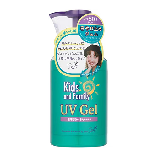 코지 UV 젤 peco 디자인 SPF50+ PA++++ 얼굴·바디용 선케어 젤 200g