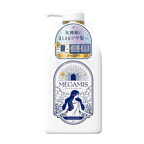 메가미스 샴푸 본품 440ml 화이트 머스크&워터리 플라워 향 손상모 케어 (기간한정)