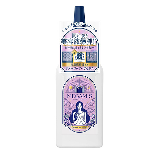 메가미스 헤어 세럼 본품 180ml 피오니&뮤게 향 손상모 케어 (기간한정)