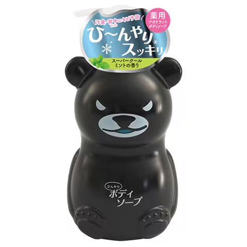 히야리 바디워시 슈퍼 쿨 민트향 380ml 바디 클렌저 피부트러블 케어