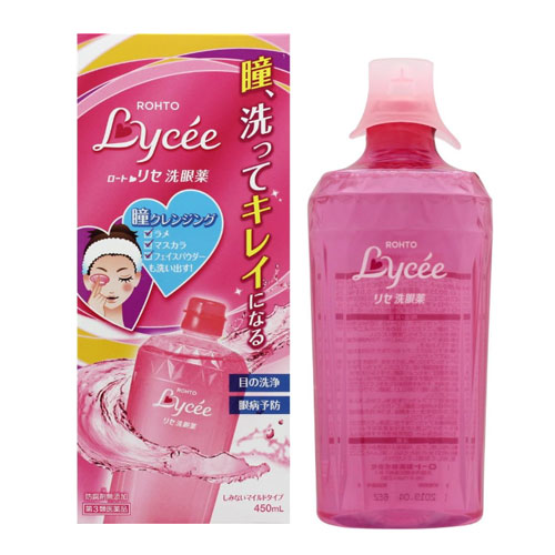로토 리세  눈세안액 450ml 【제3류의약품】 눈세정 눈세척 안구가글