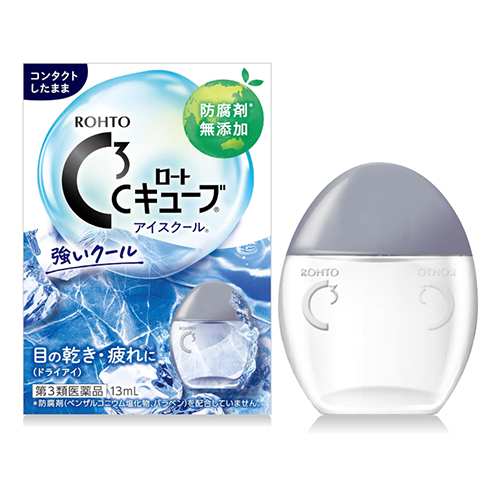 로토 C큐브 아이스쿨 a 13mL 강한 쿨링감   【제3류 의약품】 씨큐브 렌즈용안약