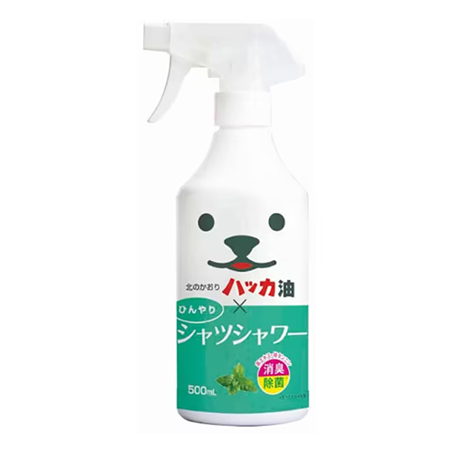 히야리 셔츠 샤워 기타미 민트향 500ml 의류 냉감 탈취 섬유 케어 스프레이 