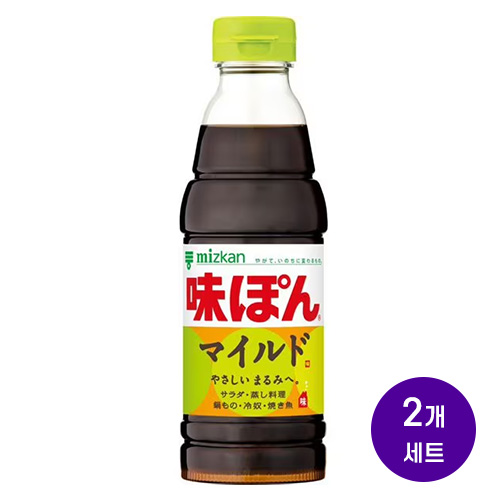 미츠칸 아지폰 마일드 폰즈 500ml 2개세트 