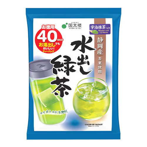 국태로 우지 말차 함유 냉침 녹차 대용량 티백 (3g×40포) 120g