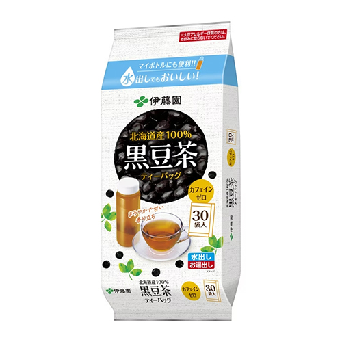 이토엔 홋카이도산 100% 검은콩차 티백 (3.8g×30포)