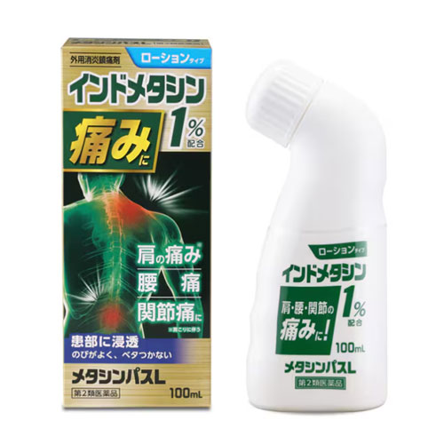메타신파스L 로션 100mL【제2류의약품】코와 (Kowa) 국소 진통·소염 물파스