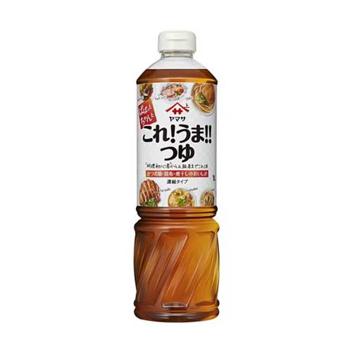 아마키 간단 고레 우마츠유 시로다시 하얀간장 1L