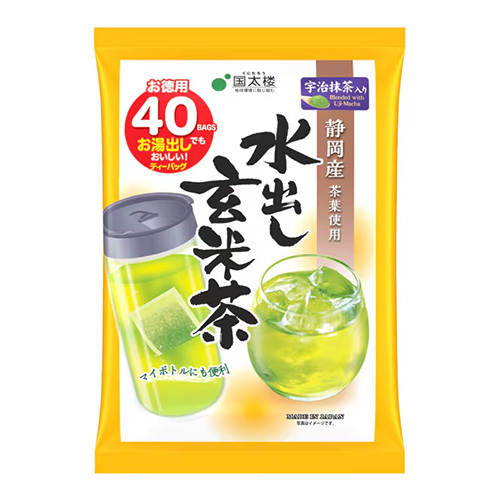 국태로 우지 말차 함유 냉침 현미차 대용량 티백 (3g×40포) 120g