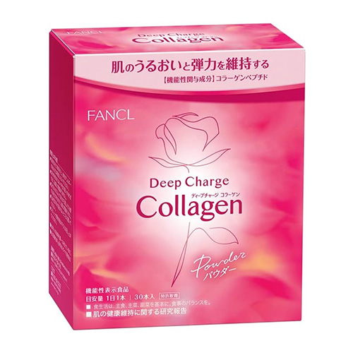 FANCL 판클 딥 차지 콜라겐 파우더 타입 30일분 (3.4g×30포)