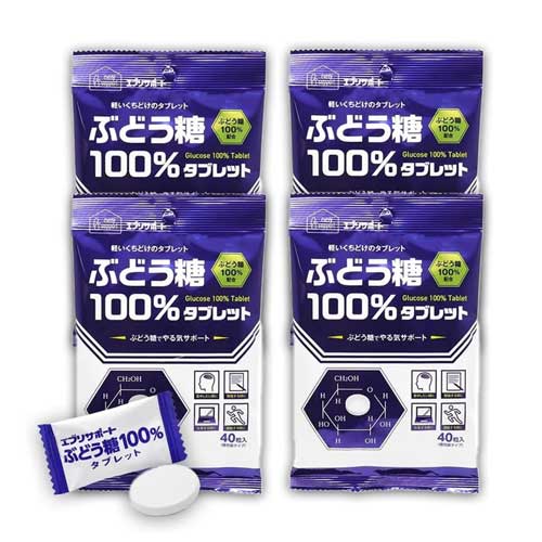 에브리 서포트 포도당 태블릿100% 40개입x4개세트