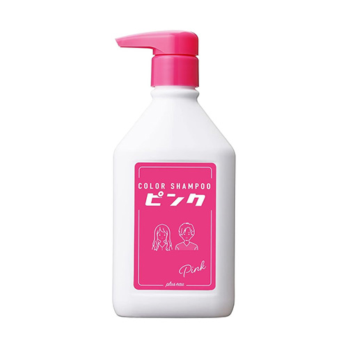 플러스오 plus eau 컬러 샴푸 핑크 280mL