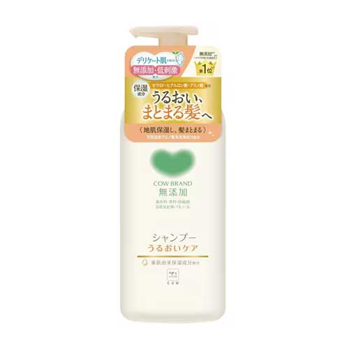 카우브랜드 무첨가 샴푸 보습케어 펌프형 470ml 