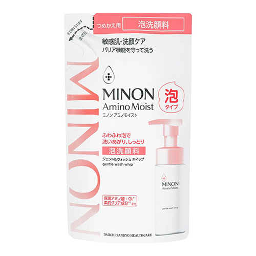 미논 아미노 모이스트 젠틀 워시 휩 리필 130mL