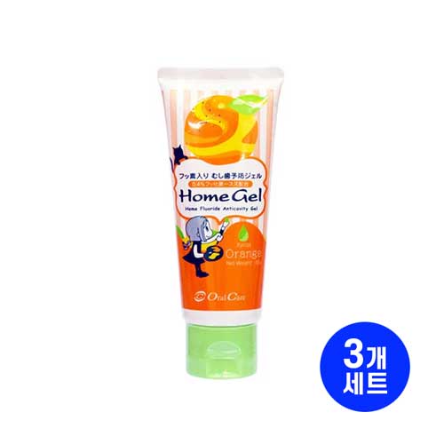 홈젤 오렌지 오랄케어 홈젤 오렌지 65g 3개