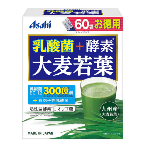 아사히 Asahi 유산균＋효소 새싹보리 60포 
