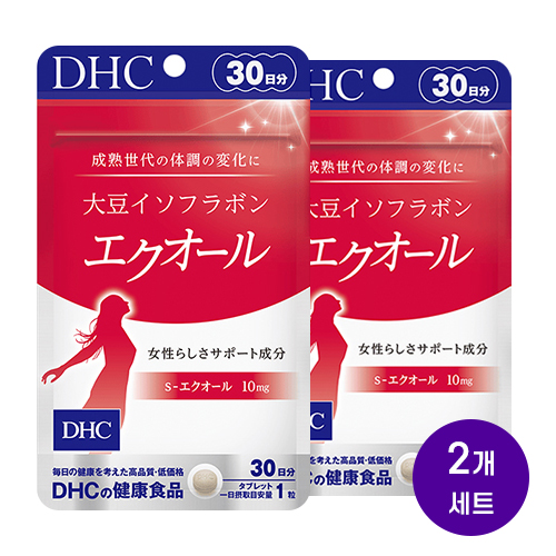 DHC 대두 이소플라본 에쿠올 30정 30일분 (2개세트)