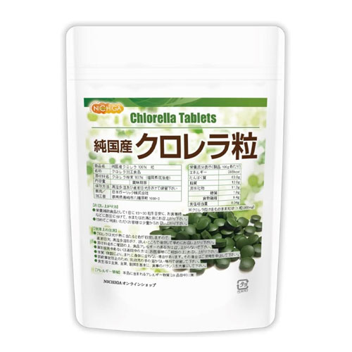 니치가 일본산 클로렐라 100% 정 100g (약 500정)
