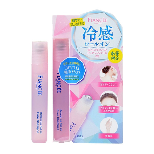 피앙세 리프레시 아이스 롤온 퓨어 샴푸 향 7mL 쿨링 롤온 리프레시 민트