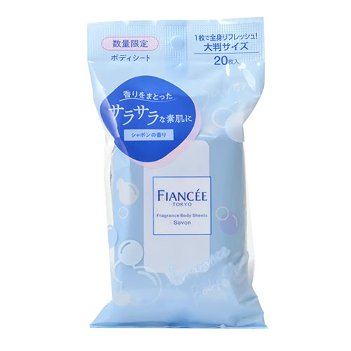 피앙세 프래그런스 바디 시트 비누향 20매입