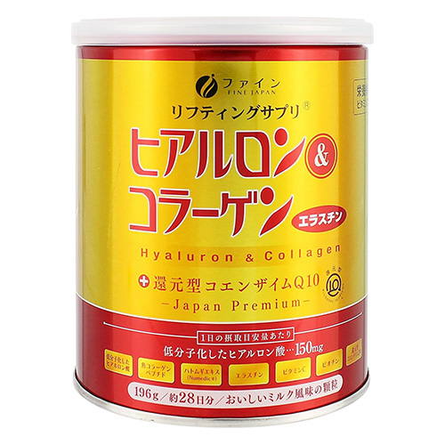 파인 히알루론 & 콜라겐 + 환원형 코엔자임 Q10 (캔) 28일분