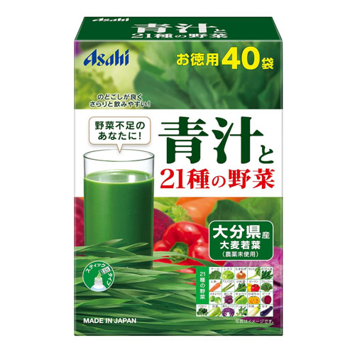 아사히 21종 야채 녹즙 40포