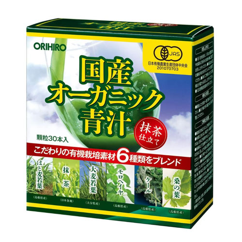 오리히로 일본산 유기농 녹즙 2g 30포