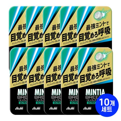 민티아 브리즈 울트라 블랙 30정10개 매운맛