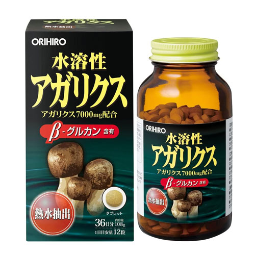 오리히로 수용성 아가리쿠스 432정 36일분