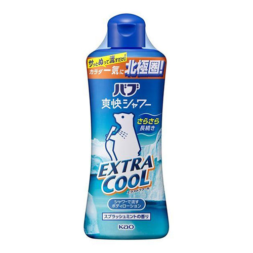 바브 상쾌 샤워 엑스트라 쿨 샤워용 바디 스킨(화장수) 스플래시 민트향 250ml