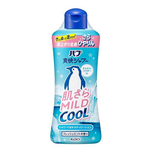 바브 상쾌 샤워 피부 보송 마일드 쿨 프레시 쿨링 젤 민트향 250ml