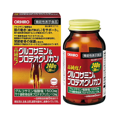 오리히로 고순도 글루코사민 & 프로테오글리칸 240정 30일분