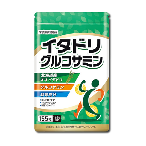 홋카이도 오이타도리 & 글루코사민 관절 서포트1500정 31일분