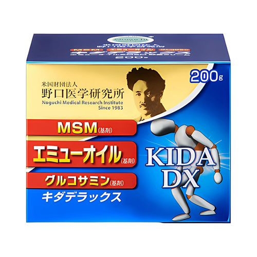 노구치의학연구소 키다 디럭스 에뮤오일 & MSM 크림 200g