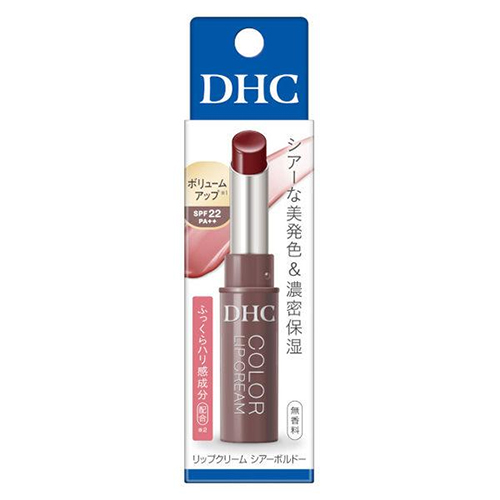 DHC 컬러 립크림 시어 보르도 SPF22 PA++ 1.5g