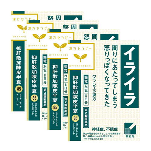 크라시에 한방 세라피 억간산가진피반하 엑기스 과립 24포 (8일분) x 4개세트