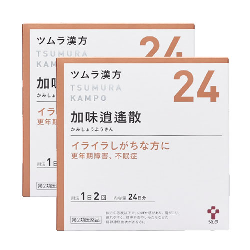 쯔무라 한방 가미소요산 加味逍遙散 엑기스과립 24번 48포(24일분) x 2개세트 