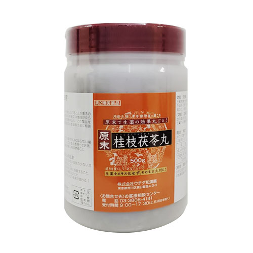우치다한방 계지복령환 500g 5,000환 (약 55일분)