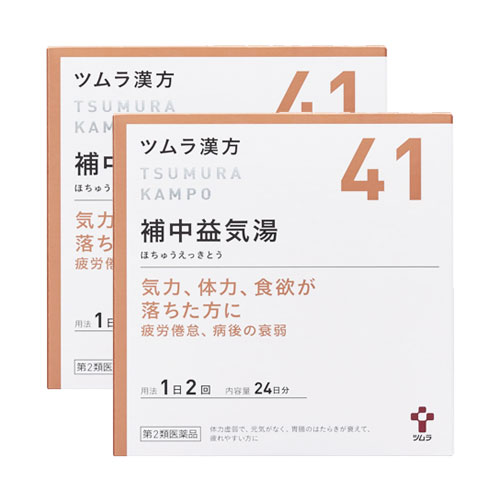 쯔무라 한방 보중익기탕 엑기스 과립 41번 48포(24일분) x 2개
