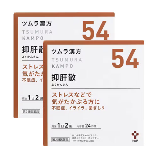 쯔무라 한방 억간산 엑기스과립 54번 48포(24일분) x 2개