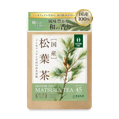 차코혼포 일본산 솔잎차 티백 1g × 45포 송엽차