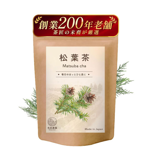 시키사이농원 일본산 야생 적송 솔잎차 티백 1g × 45포