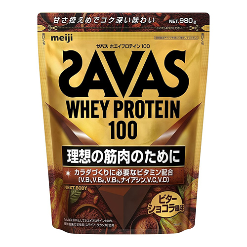 메이지 자바스(SAVAS) 웨이 프로틴 100 비터 쇼콜라맛 980g