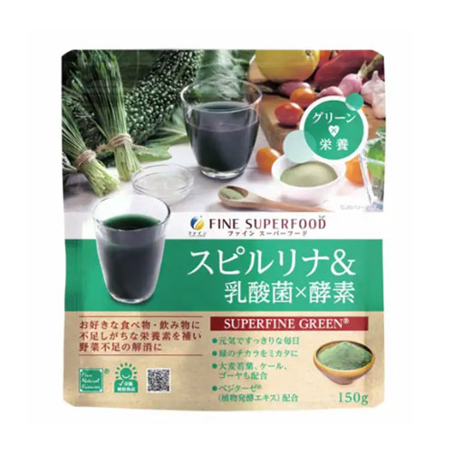 파인 슈퍼푸드 스피루리나 유산균 효소분말 150g