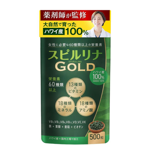 Dr.Naturals 스피루리나 골드 500정