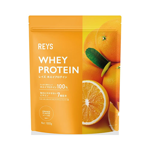 REYS 레이즈 분말 유청 단백질 WPC 웨이 프로틴 오렌지맛 1kg