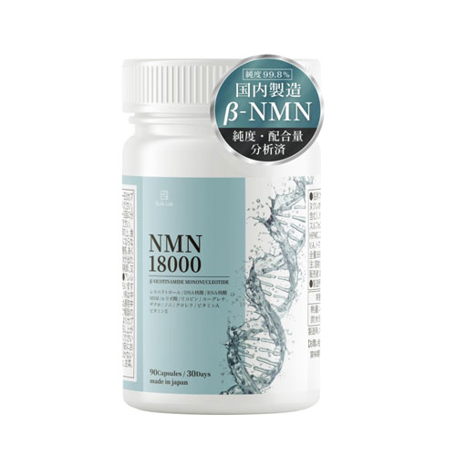벌크랩 NMN 18,000mg 고순도 β-NMN 서플리먼트 90캡슐