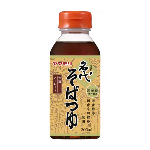 일본 명가 소바 장국200ml 소바츠유 메밀국수