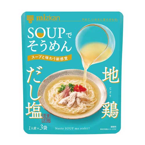 일본 스프 소면용 닭 소금 육수 81g(27g×3개) 국수